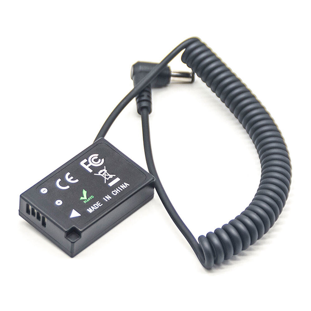 Caruba Canon LP-E17 (DR-E18) Dummy Battery (Spring Cable)
