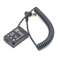 Caruba Canon LP-E17 (DR-E18) Dummy Battery (Spring Cable)