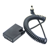Caruba Canon LP-E17 (DR-E18) Dummy Battery (Spring Cable)