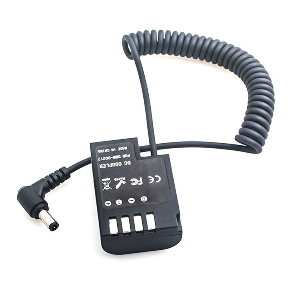 Caruba DMW-DCC12 Full Decoding Dummy Battery (Spring Cable)