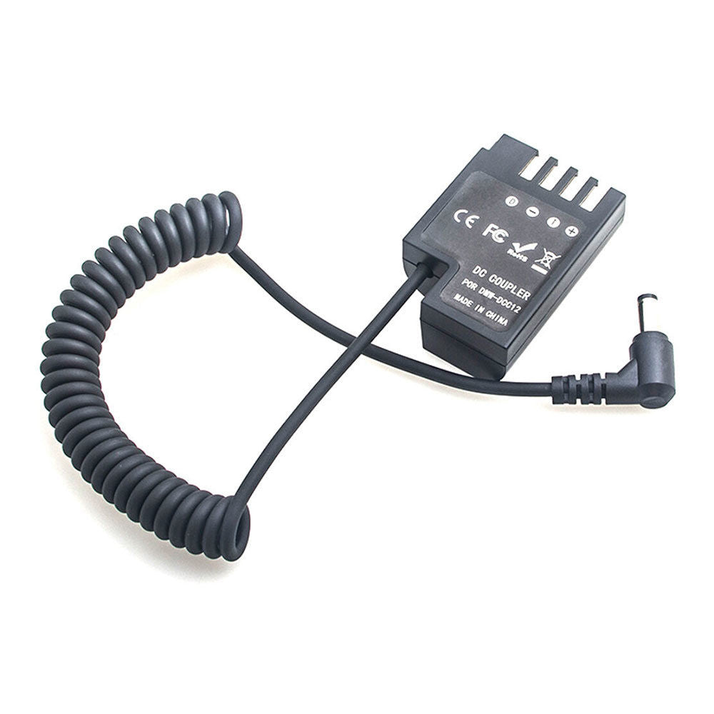 Caruba DMW-DCC12 Full Decoding Dummy Battery (Spring Cable)