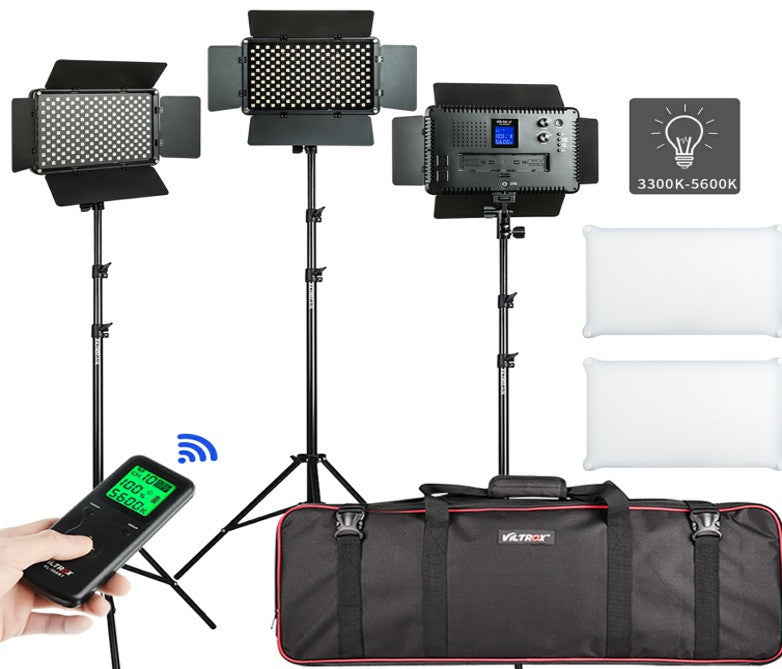 Viltrox VL-D640T LED Light Triple Kit
