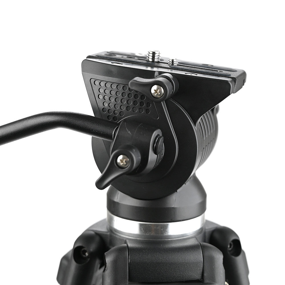 Caruba Videostar 177 Pro Videostatief + Liquid Damped Head