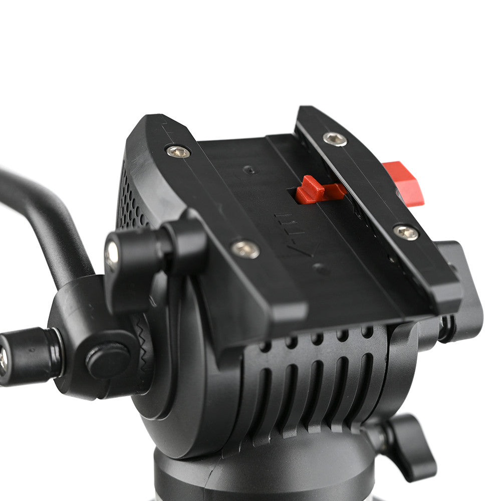 Caruba Videostar 177 Pro Videostatief + Liquid Damped Head