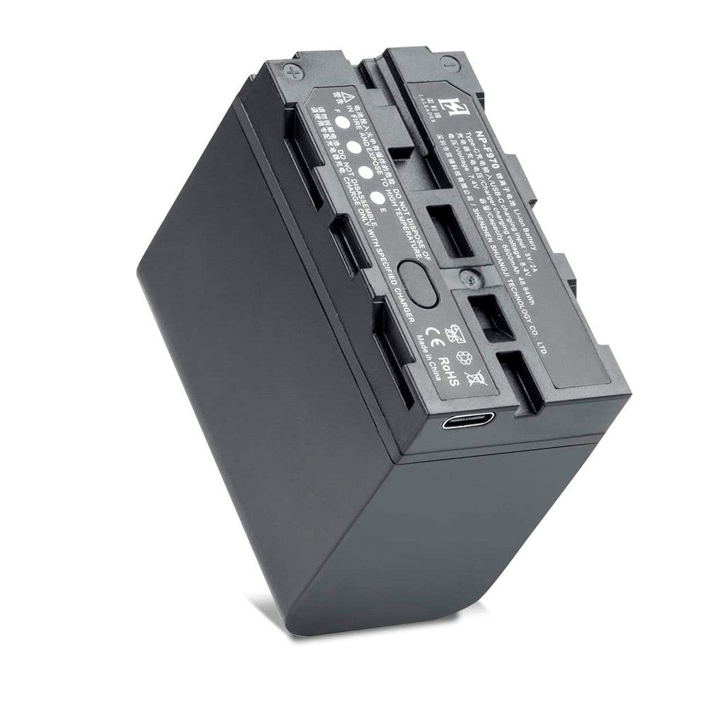Viltrox NP-F970 Battery 6600mAh w/ USB C Charging Port