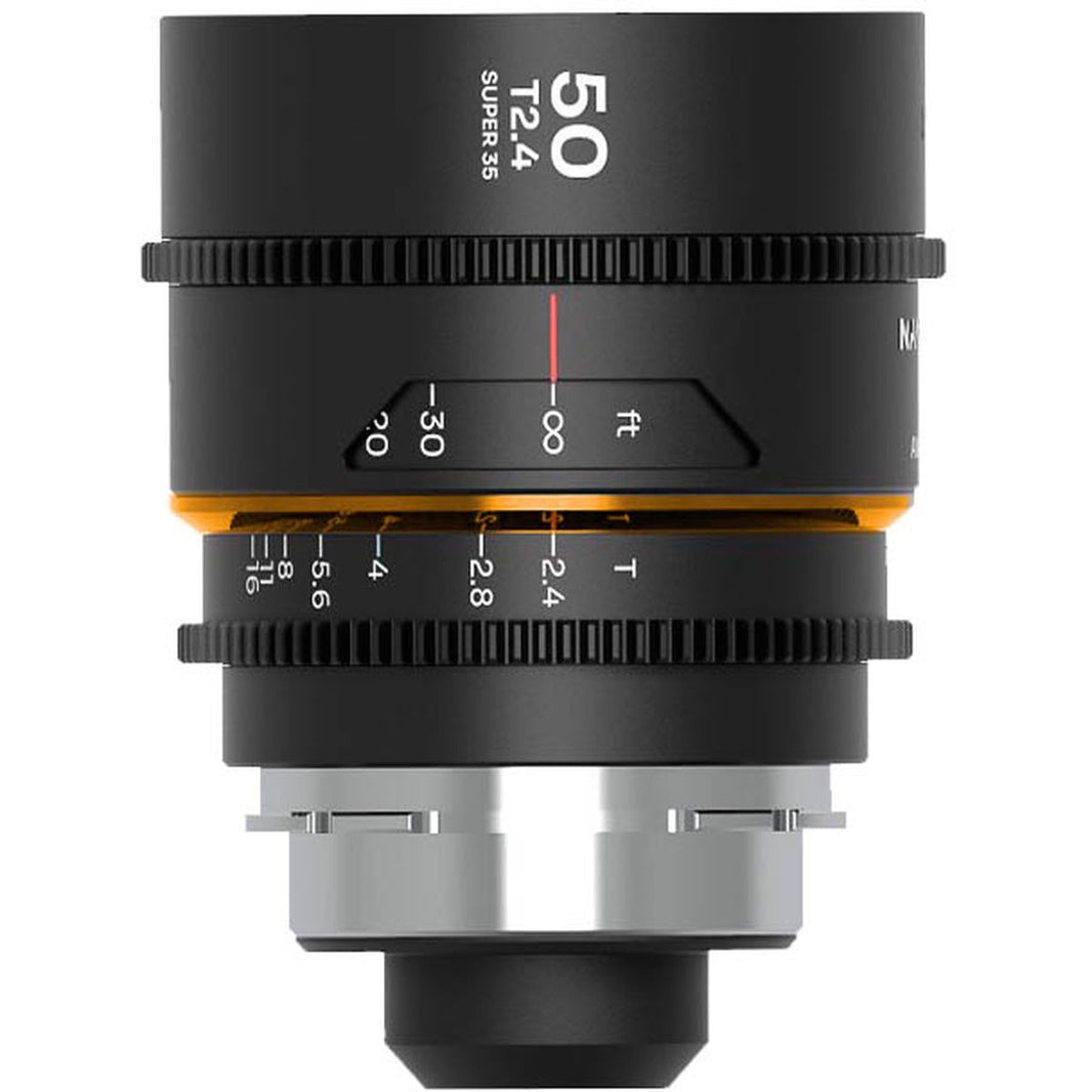 Laowa Nanomorph 50mm T2.4 1.5X S35 (Amber) (Cine) Arri PL+EF