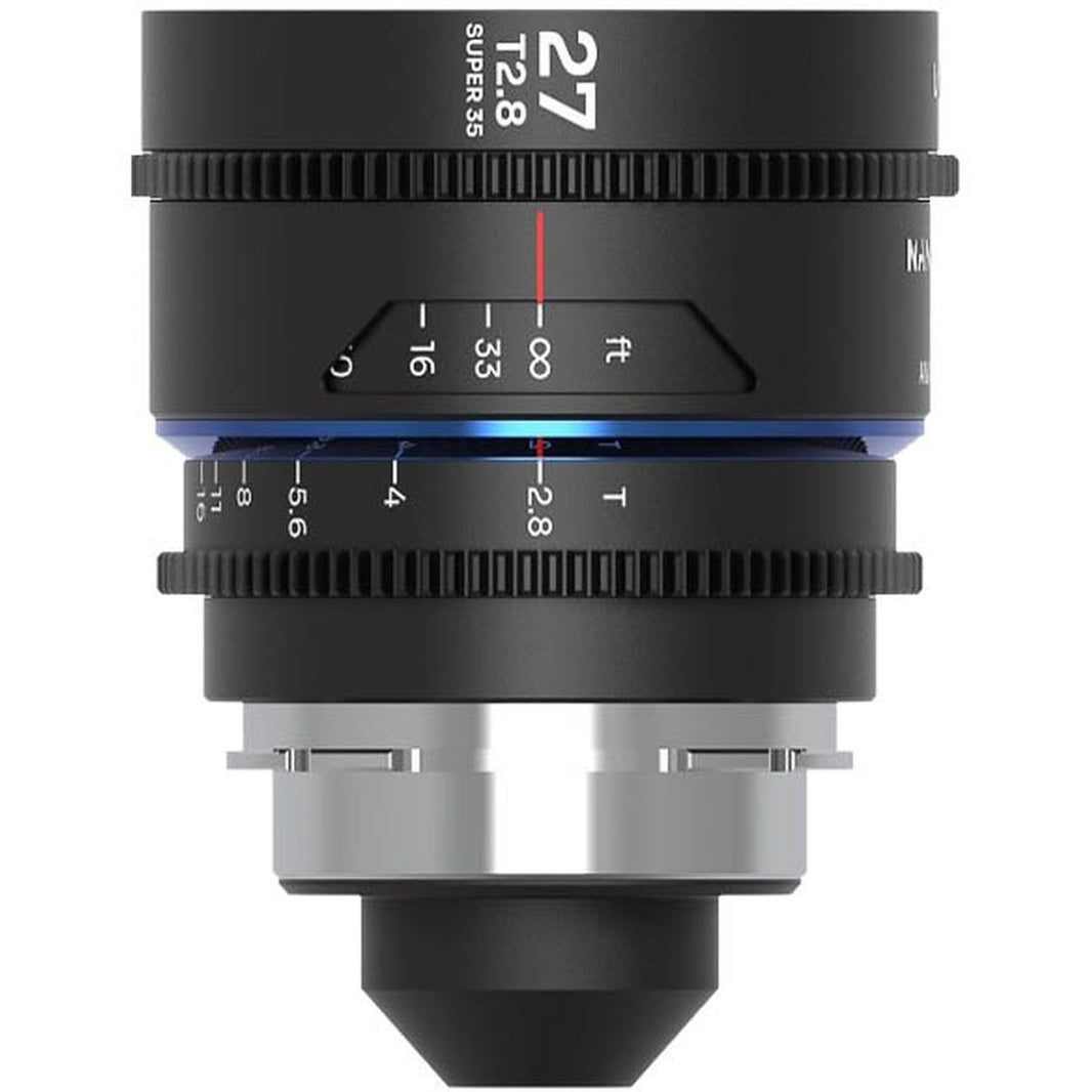 Laowa Nanomorph 27mm T2.8 1.5X S35 (Blue) (Cine) Arri PL+EF
