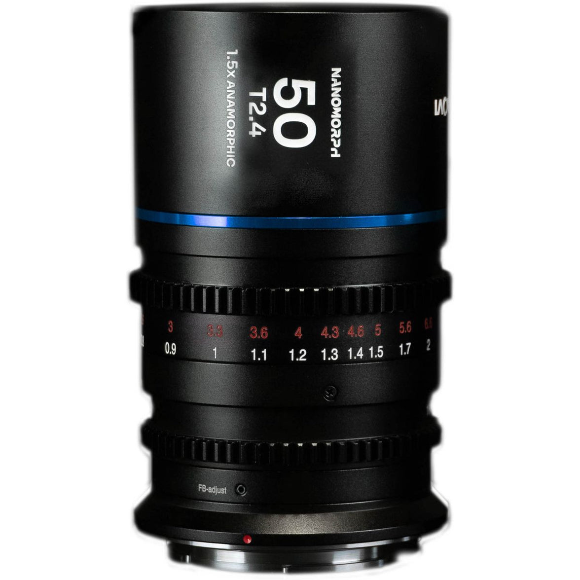 Laowa Nanomorph 50mm T2.4 1.5X S35 (Blue) (Cine) MFT