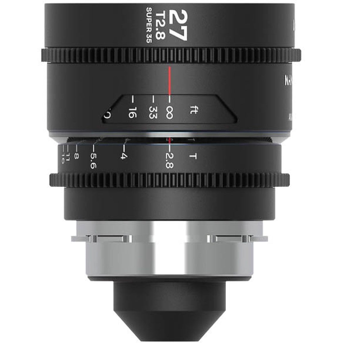 Laowa Nanomorph 27mm T2.8 1.5X S35 (Silver) (Cine) Arri PL+E