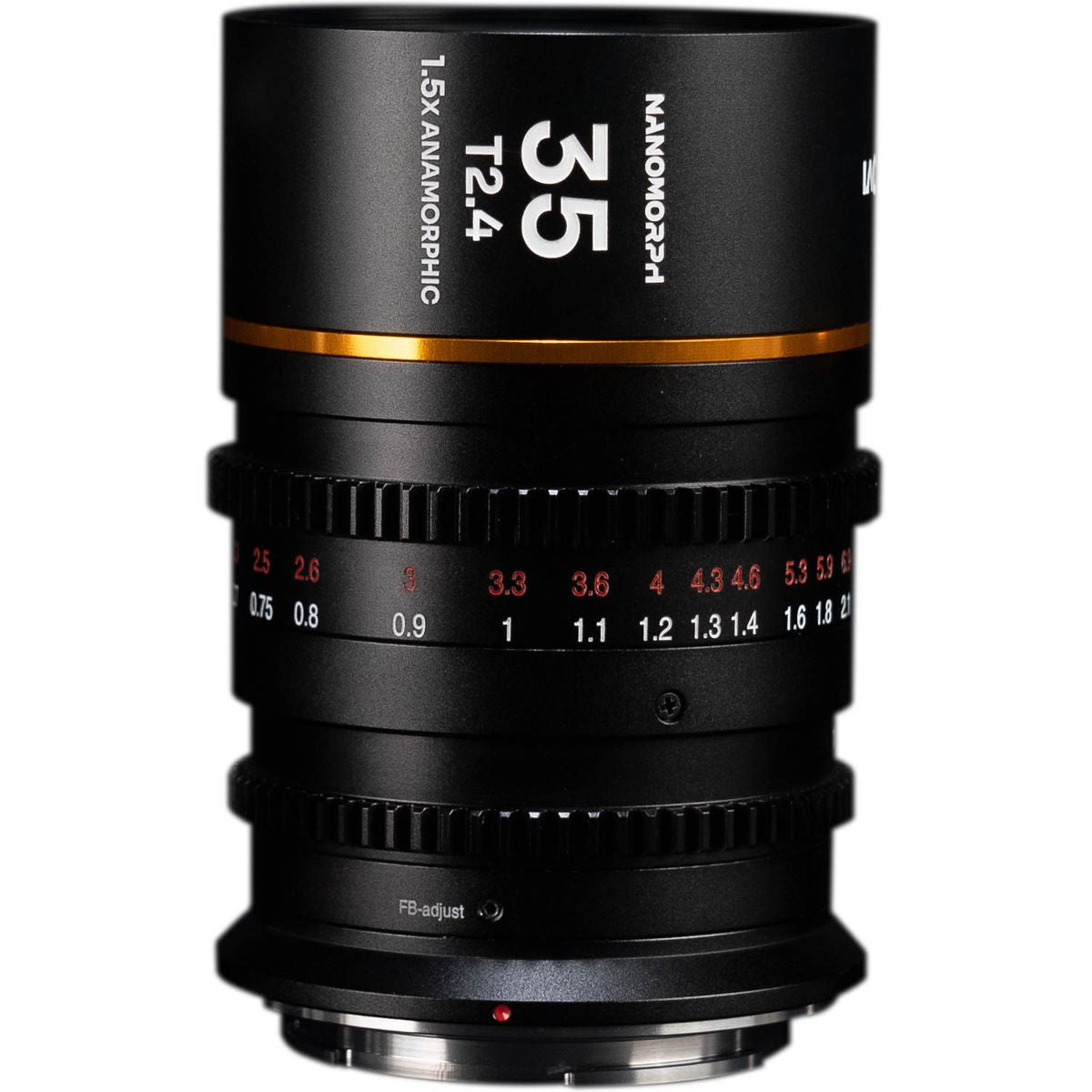 Laowa Nanomorph 35mm T2.4 1.5X S35 (Amber) (Cine) Fujifilm X