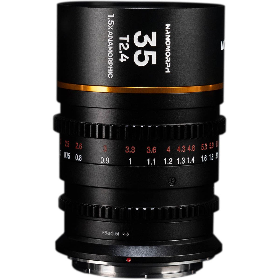 Laowa Nanomorph 35mm T2.4 1.5X S35 (Amber) (Cine) Fujifilm X
