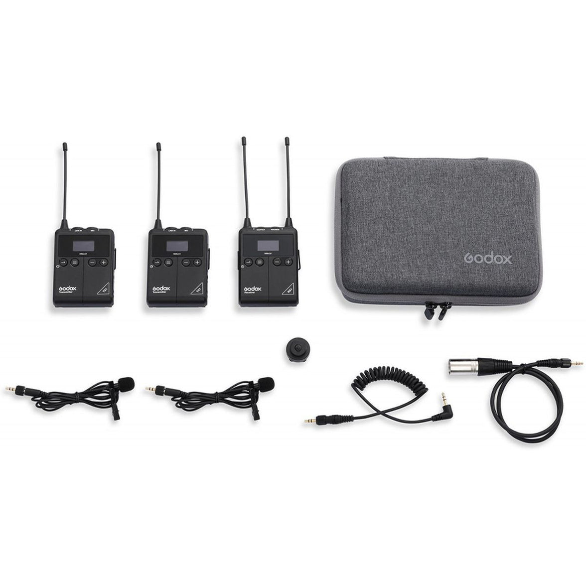 Godox Uhf Wireless & Lavalier Microphone Double Kit