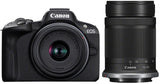 Canon EOS R50 Black + RF-S 18-45 IS STM + RF-S 55-210mm F5-7.1 IS STM
