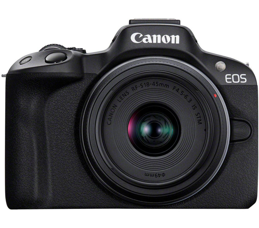 Canon EOS R50 Black + RF-S 18-45 IS STM