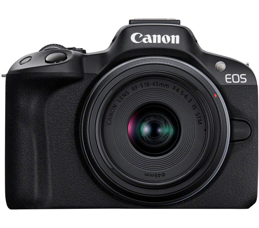 Canon EOS R50 Black + RF-S 18-45 IS STM