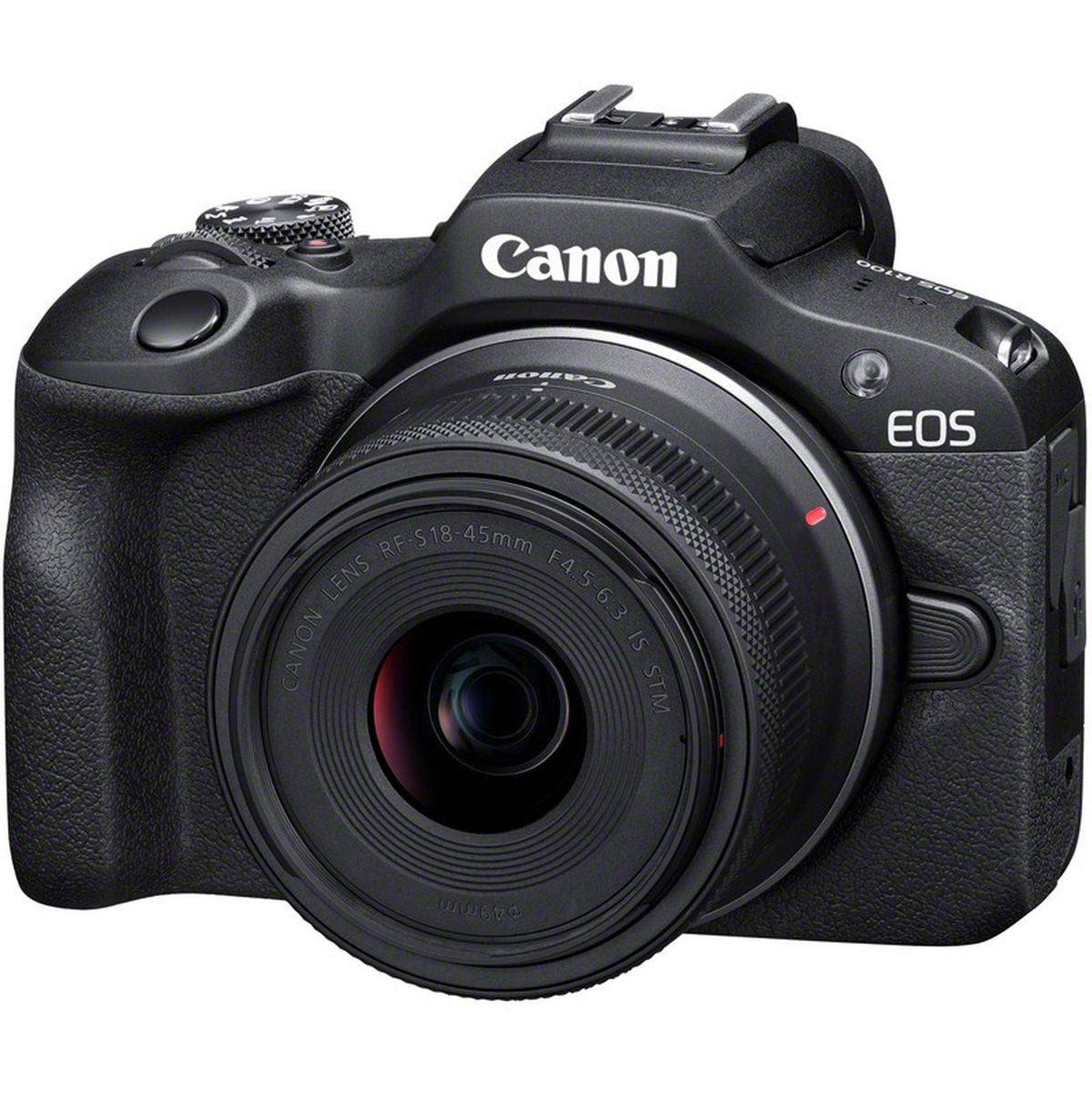 Canon EOS R100 Black + RF-S 18-45mm IS STM