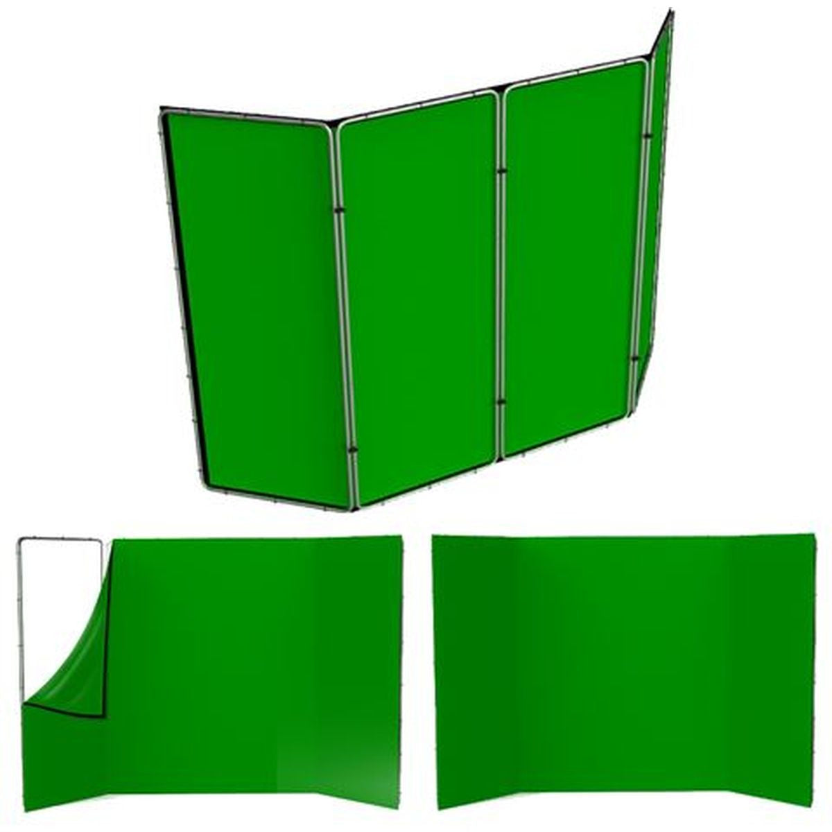 StudioKing Panoramic Background Green Screen FSF-240400PT 24