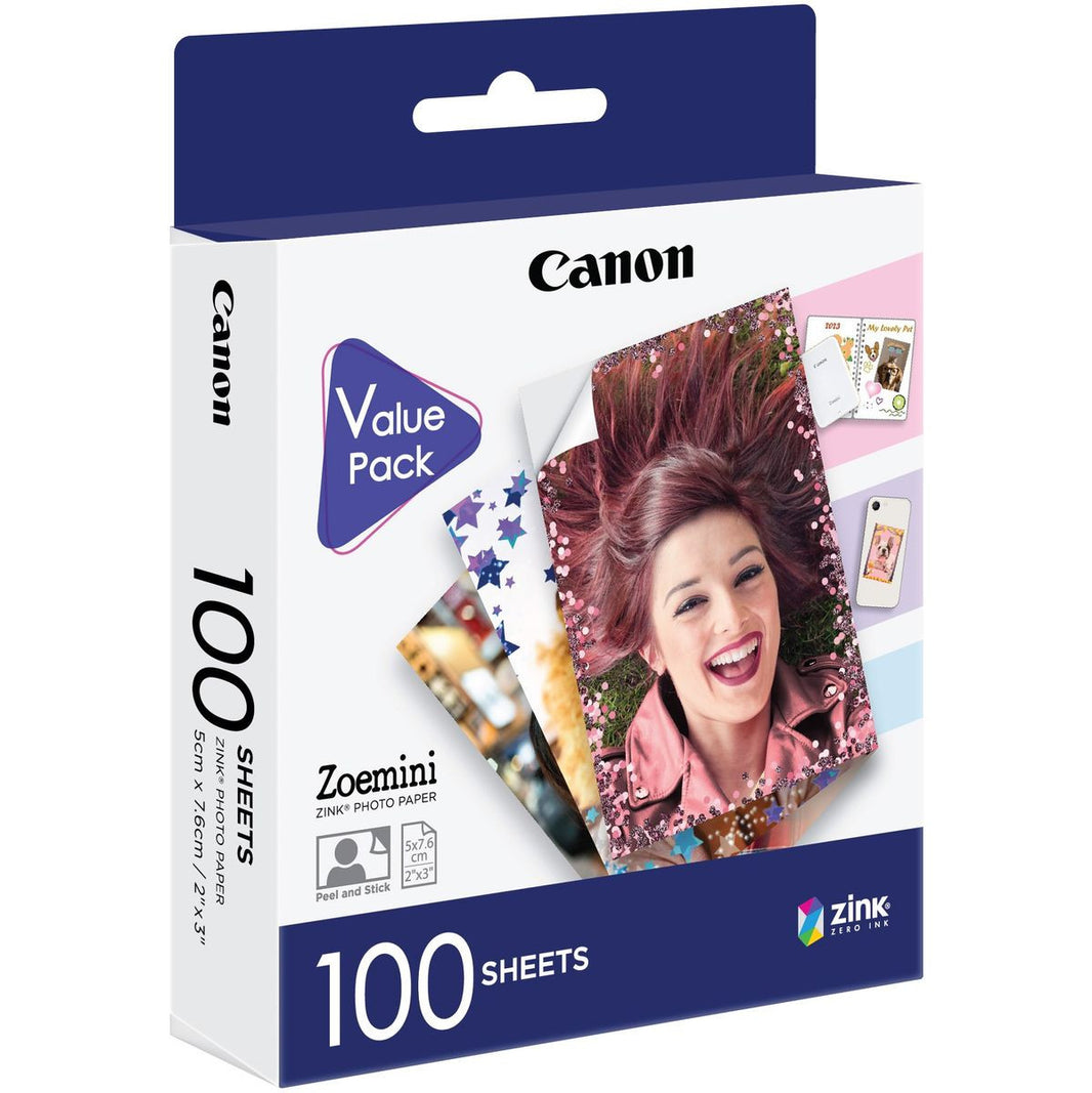 Canon Zink Paper ZP-2030 100 Sheets