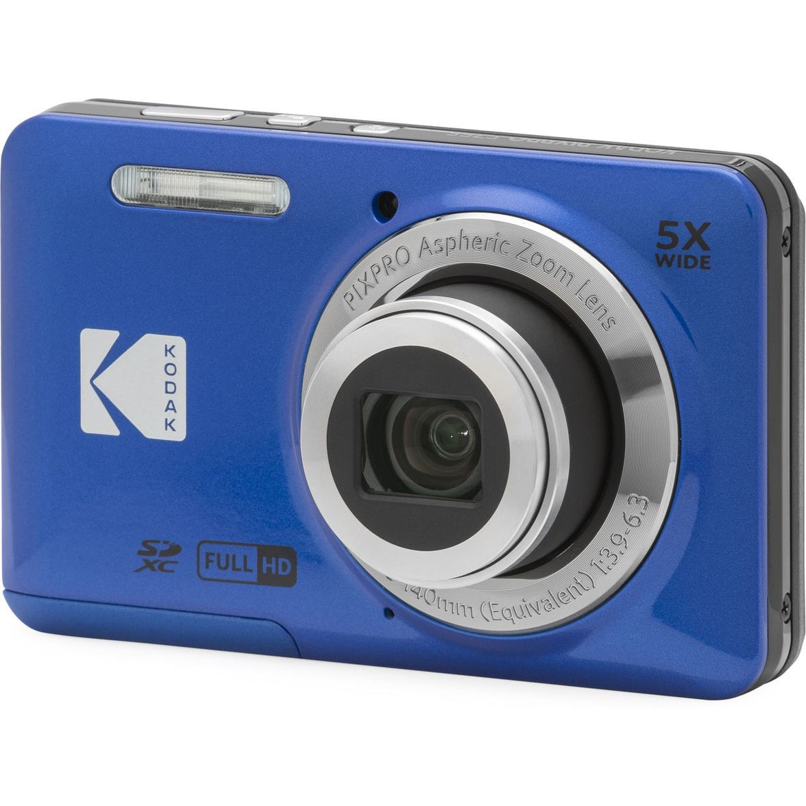 Kodak FZ55 5X Zoom CMOS FHD Li-ion Blue