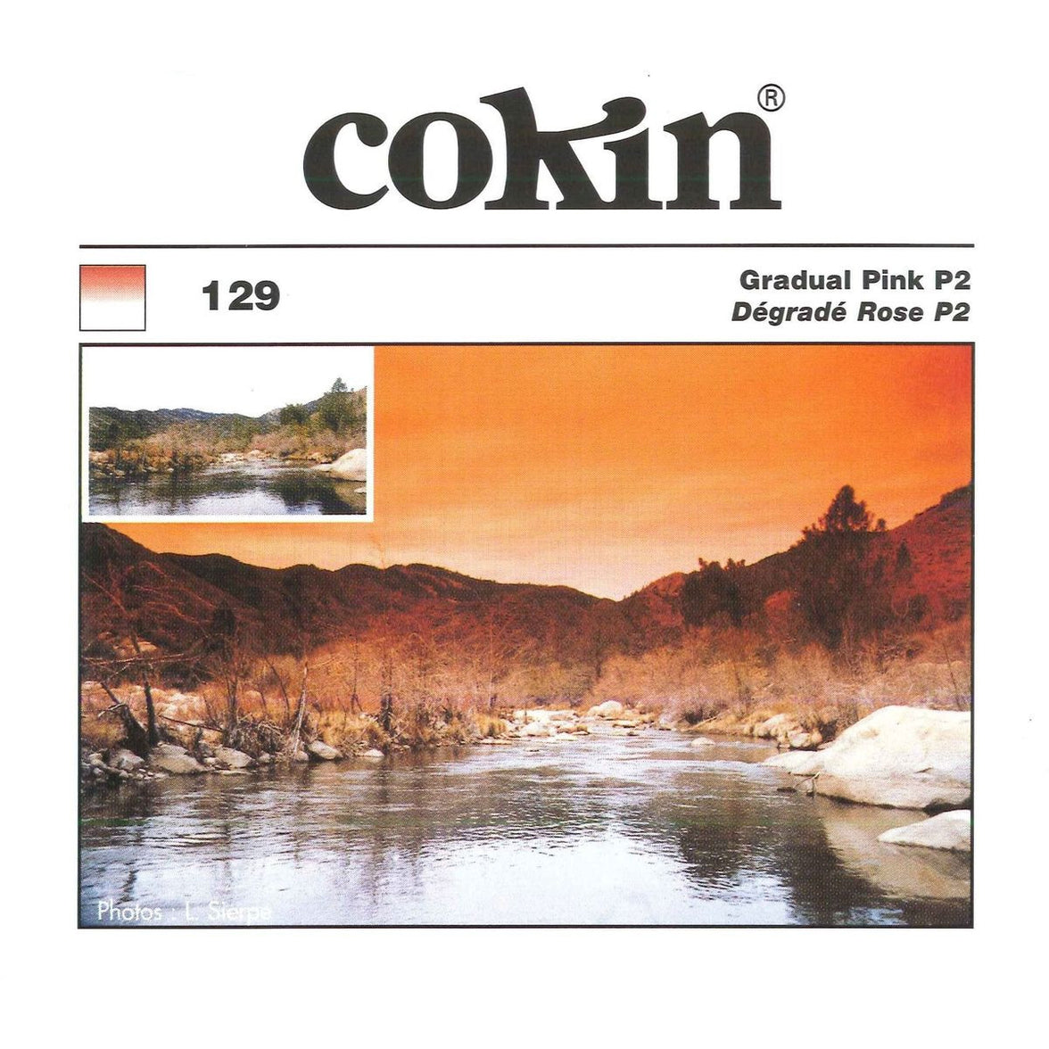 Cokin Filter A129 Gradual Pink P2