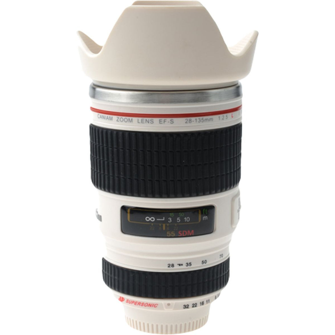Merkloos r 28-135 lens wit