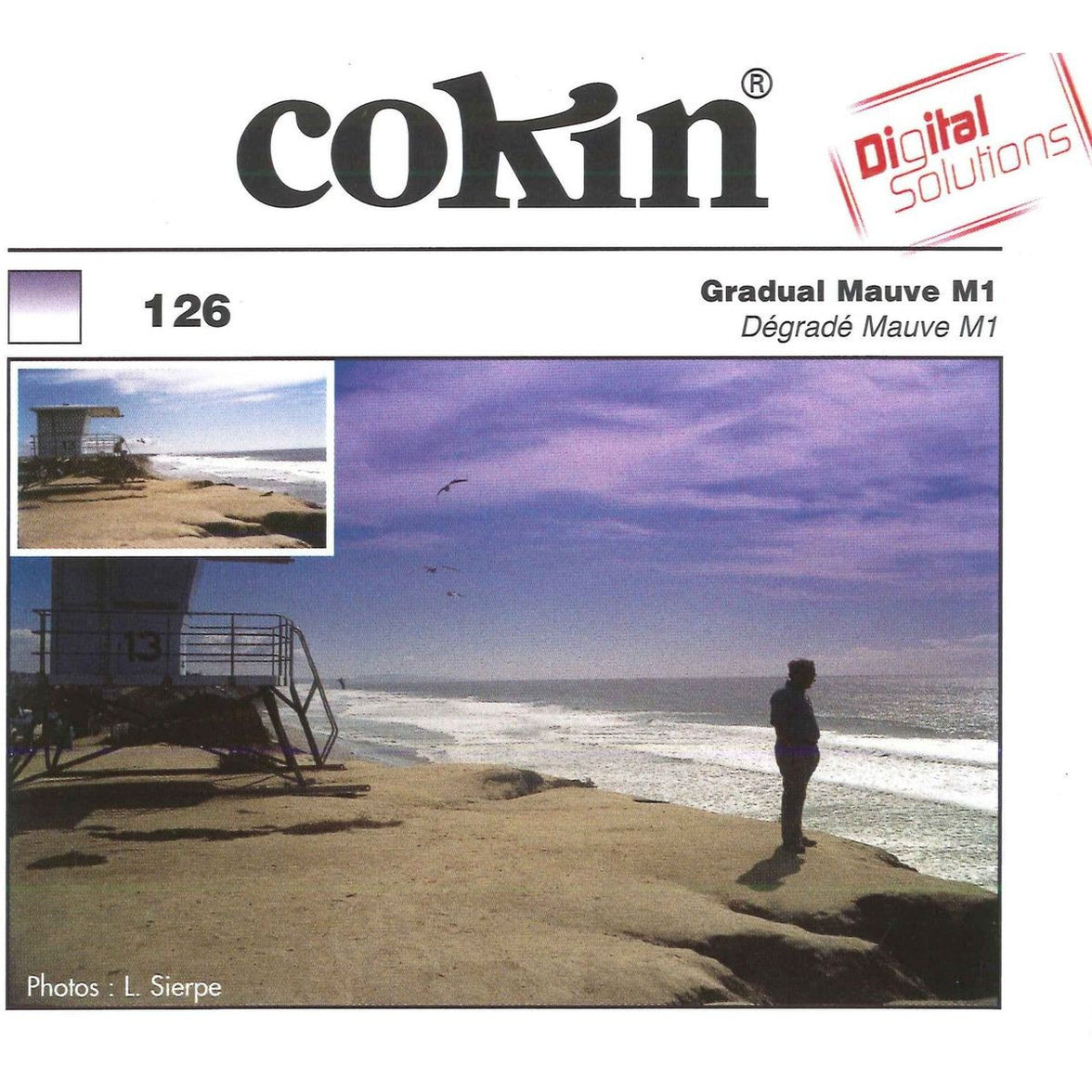 Cokin Filter A126 Gradual Mauve M1