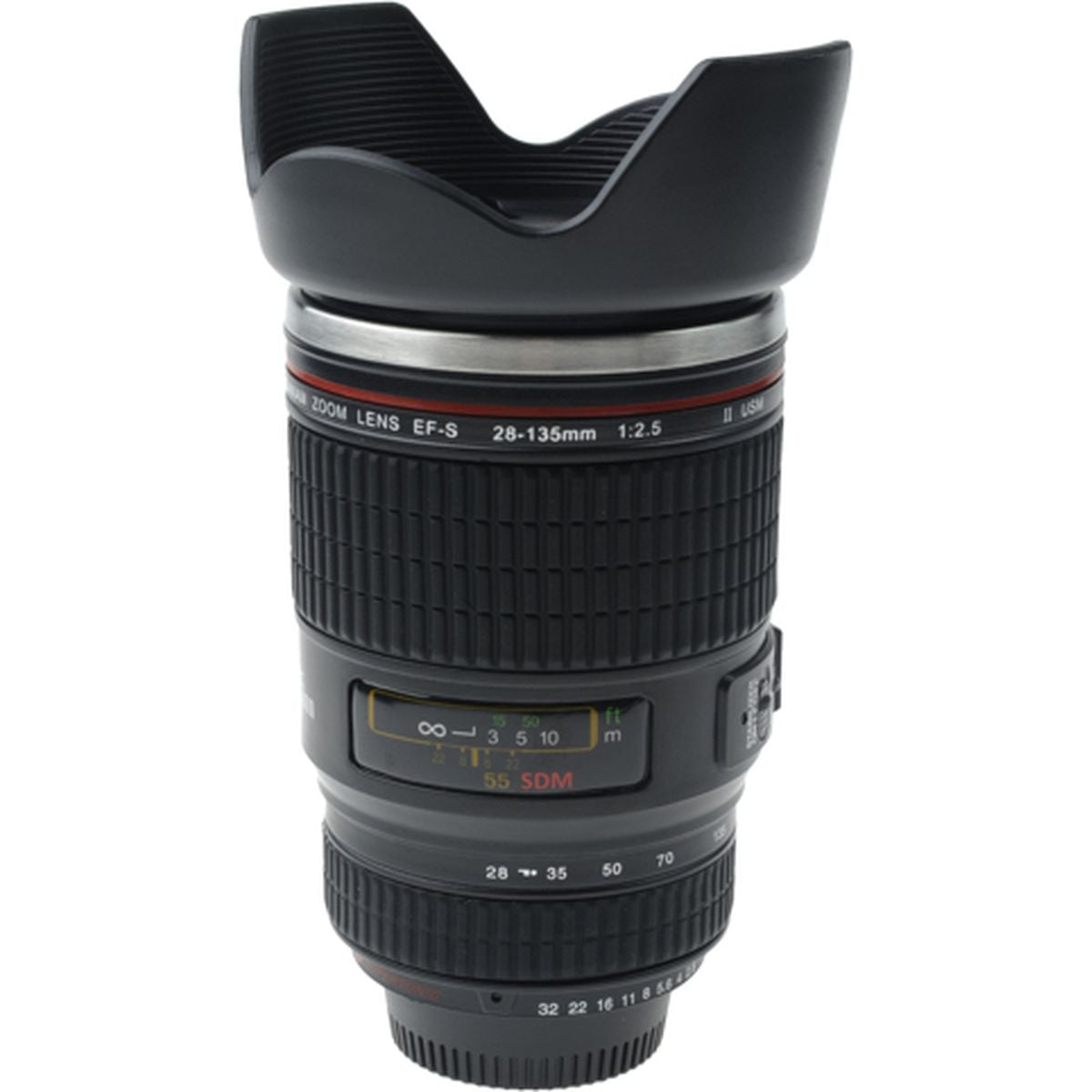Merkloos r 28-135 lens zwart