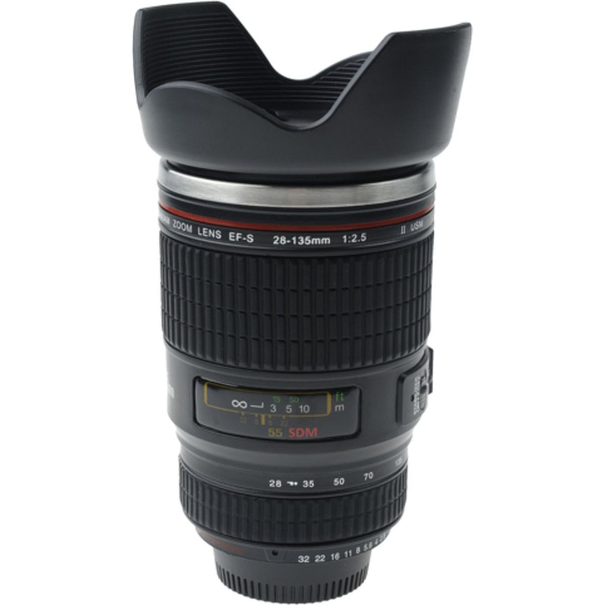 Merkloos r 28-135 lens zwart