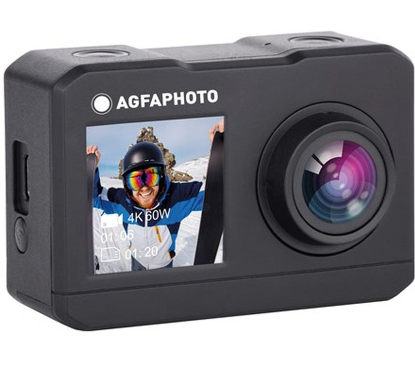 Agfa Photo Actioncam Dual Screen WIFI 120Â° Wide Angle