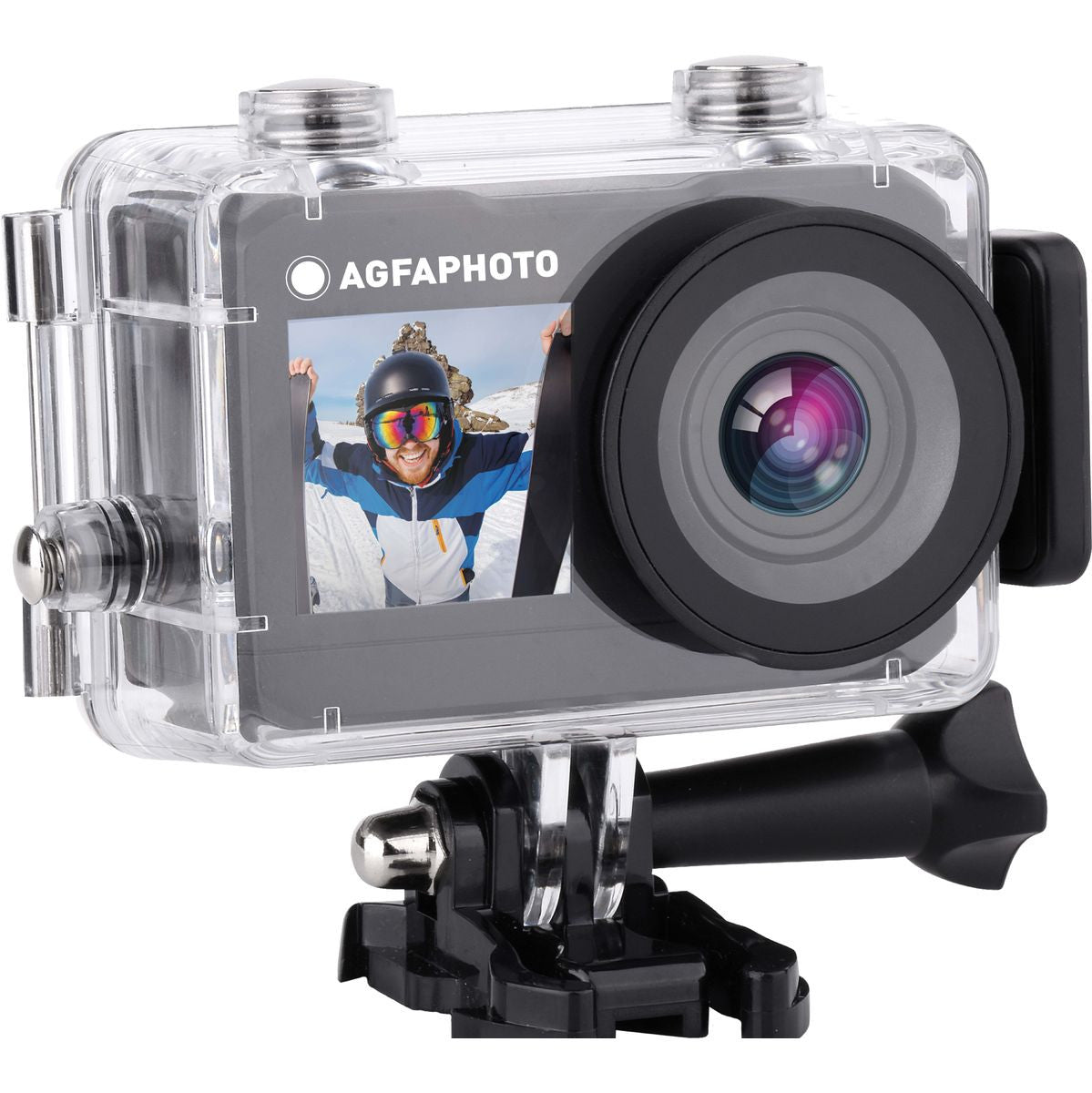 Agfa Photo Actioncam Dual Screen WIFI 120Â° Wide Angle