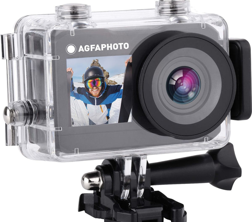 Agfa Photo Actioncam Dual Screen WIFI 120Â° Wide Angle