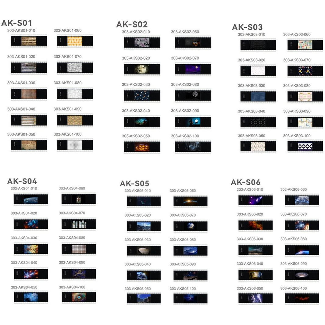 Godox Slide Filter Full Set (60 pcs)