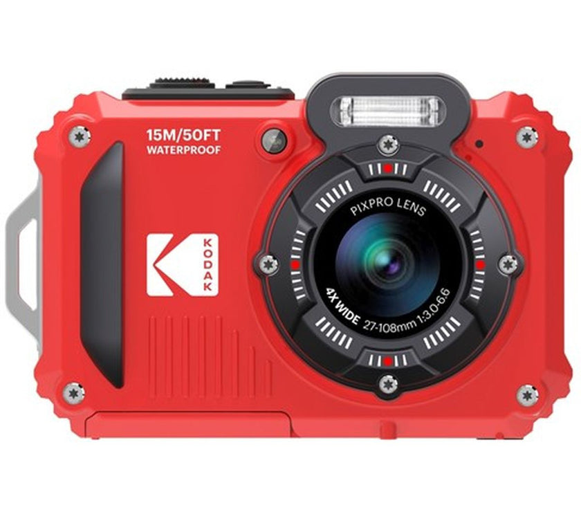 Kodak Waterproof WPZ2 5X Zoom WiFi Red