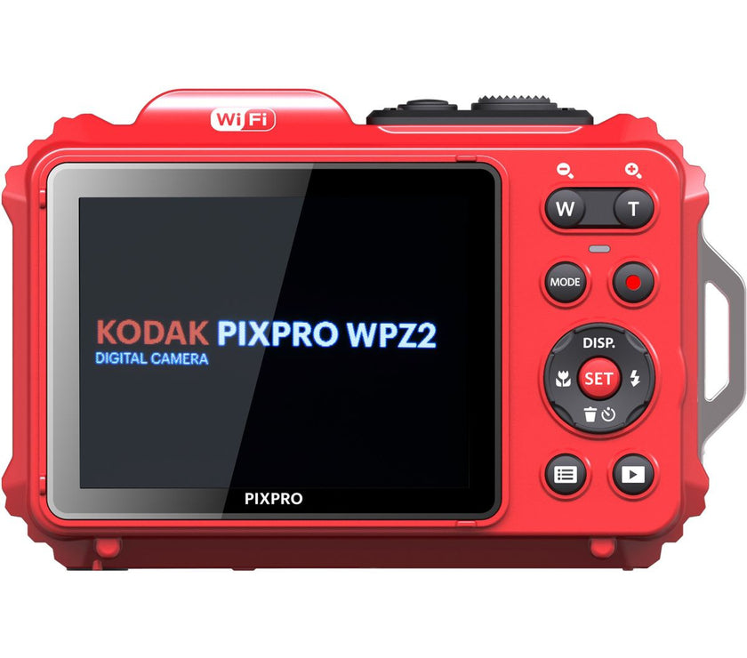 Kodak Waterproof WPZ2 5X Zoom WiFi Red