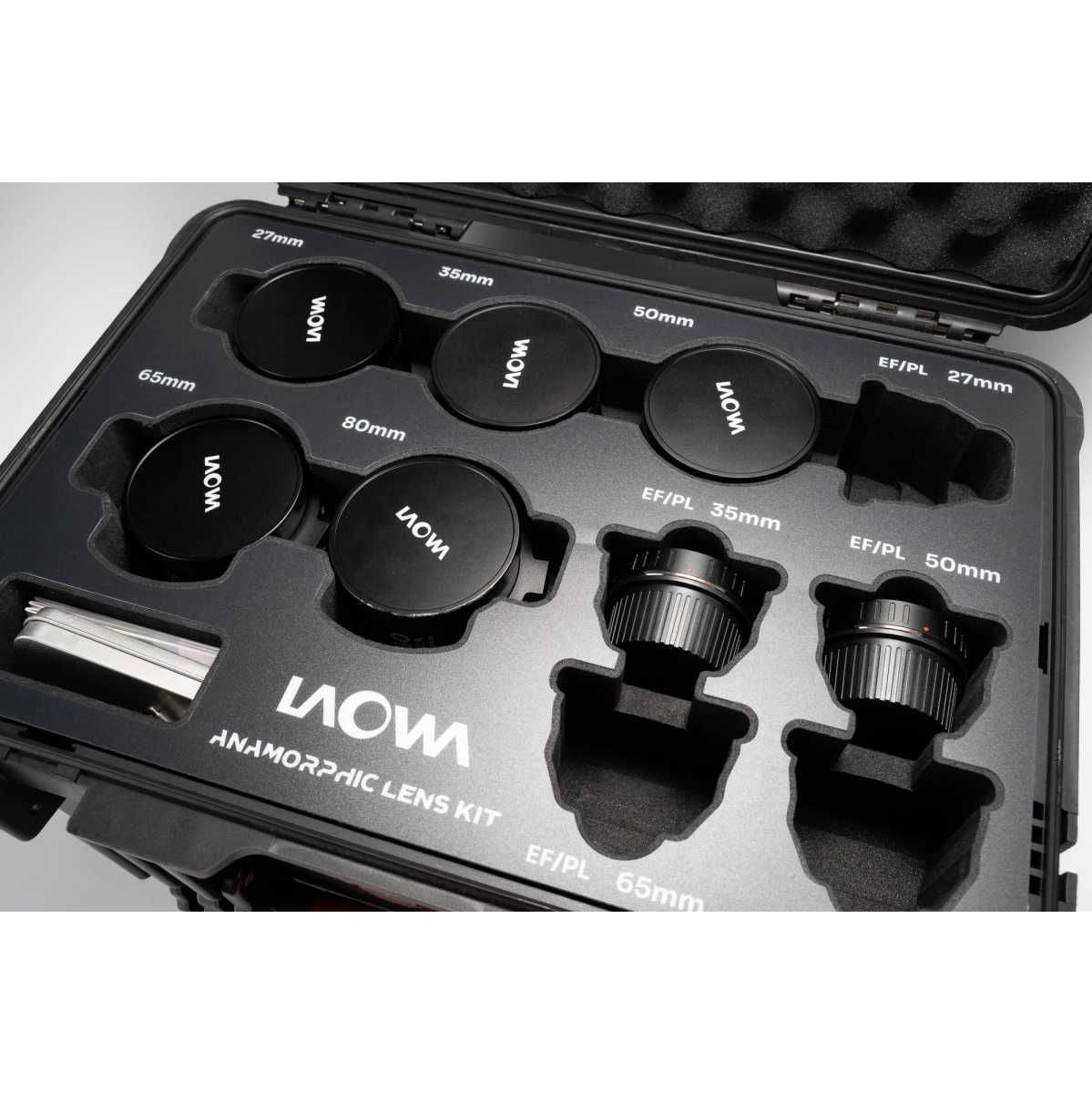 Laowa Nanomorph S35 Bundle (27.35.50.65.80mm) (Blue) PL-EF (