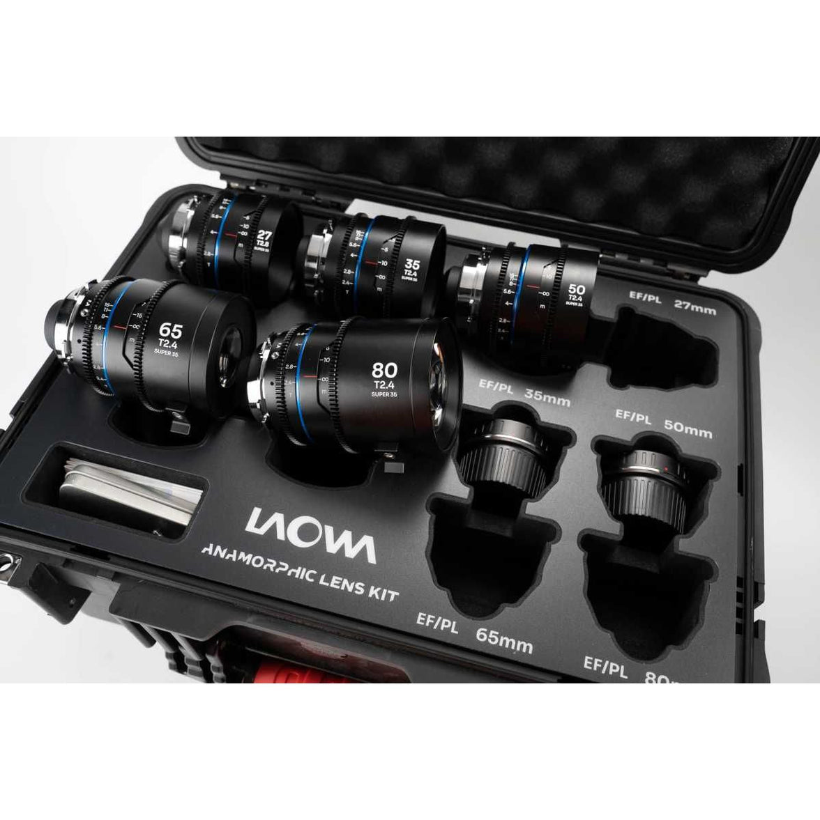 Laowa Nanomorph S35 Bundle (27.35.50.65.80mm) (Blue) PL-EF (