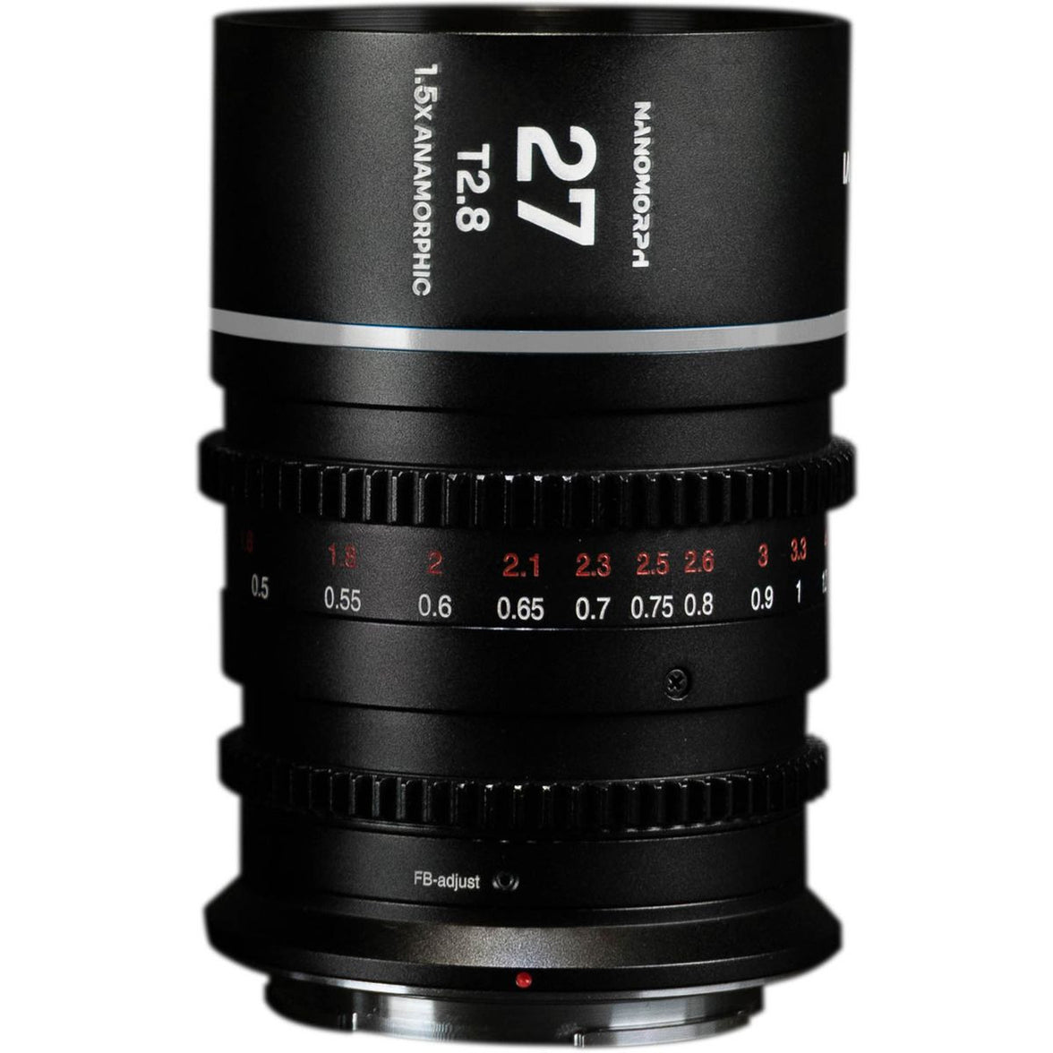 Laowa Nanomorph 27mm T2.8 1.5X S35 (Silver) (Cine) Canon RF