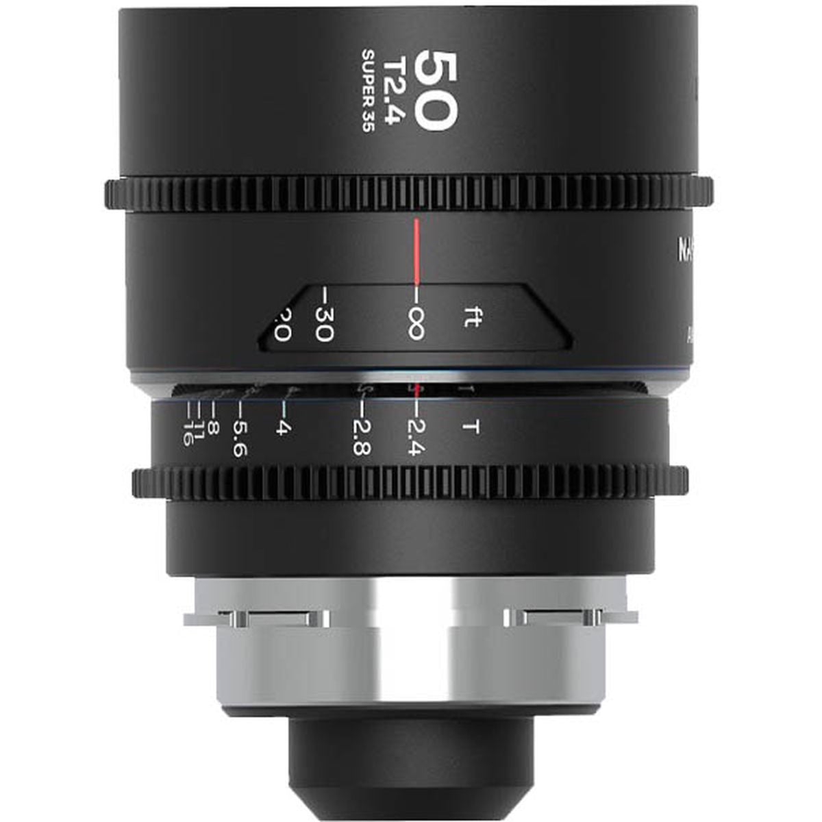 Laowa Nanomorph 50mm T2.4 1.5X S35 (Silver) (Cine) ARRI Pl+e