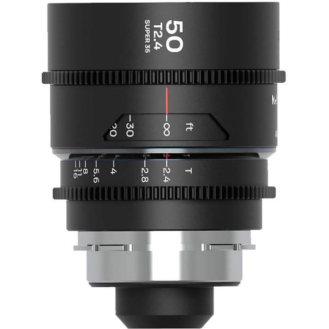 Laowa Nanomorph 50mm T2.4 1.5X S35 (Silver) (Cine) ARRI Pl+e