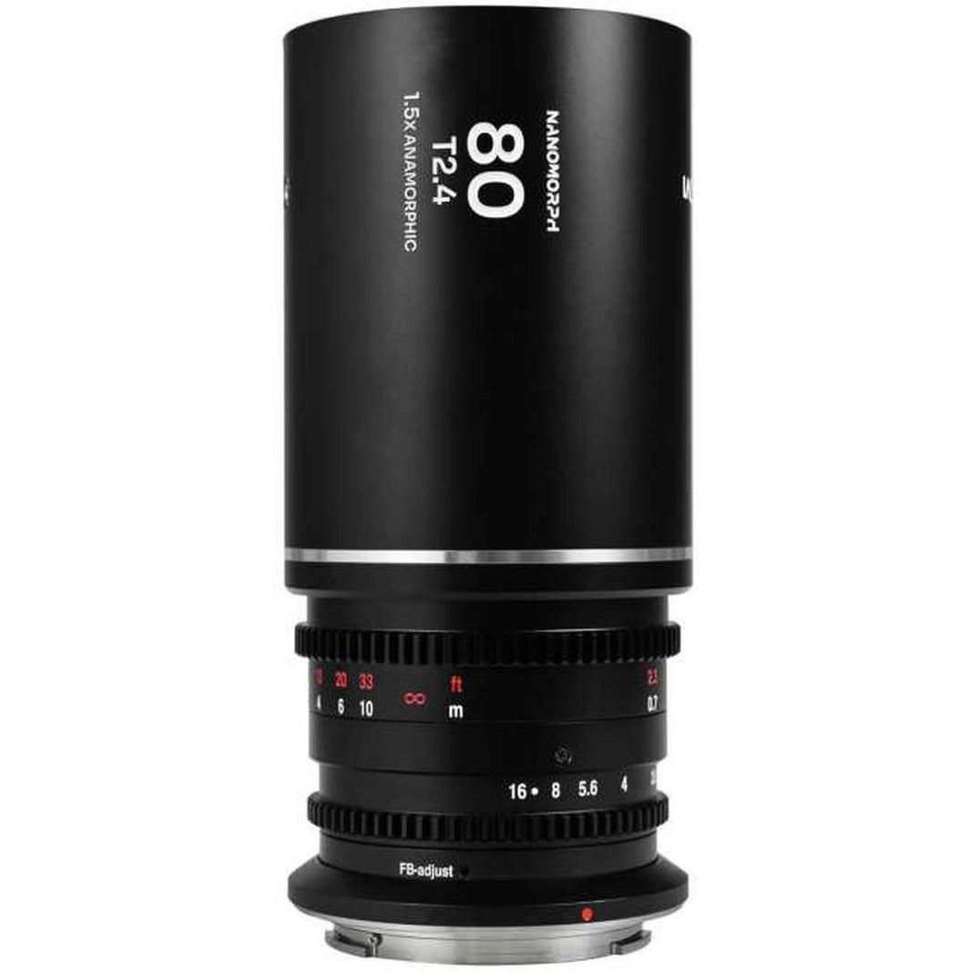 Laowa Nanomorph 80mm T2.4 1.5X S35 (Silver) Canon RF (Lao-80