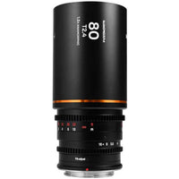 Laowa Nanomorph 80mm T2.4 1.5X S35 (Amber) Sony E (Lao-80-SE
