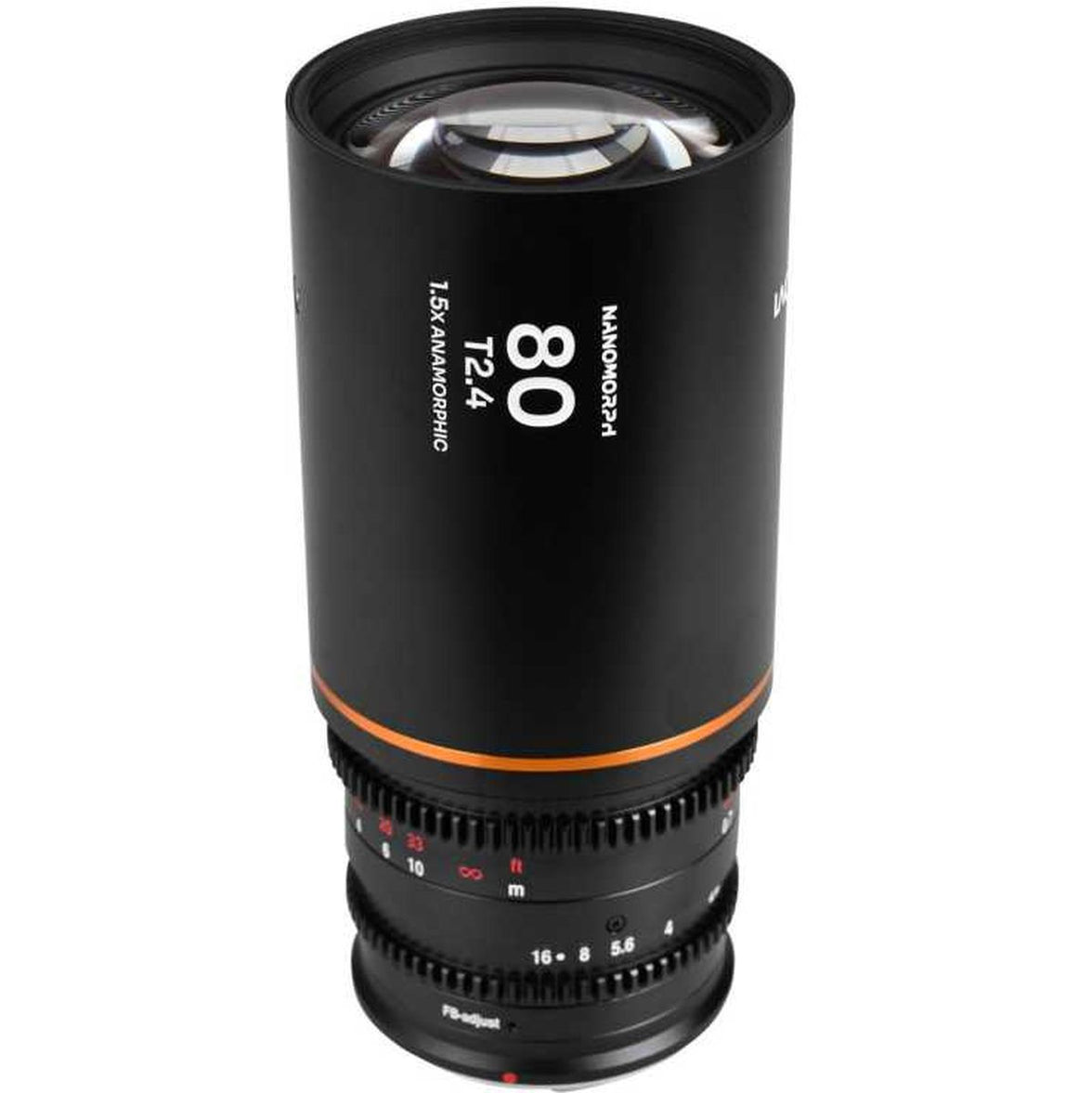 Laowa Nanomorph 80mm T2.4 1.5X S35 (Amber) Sony E (Lao-80-SE