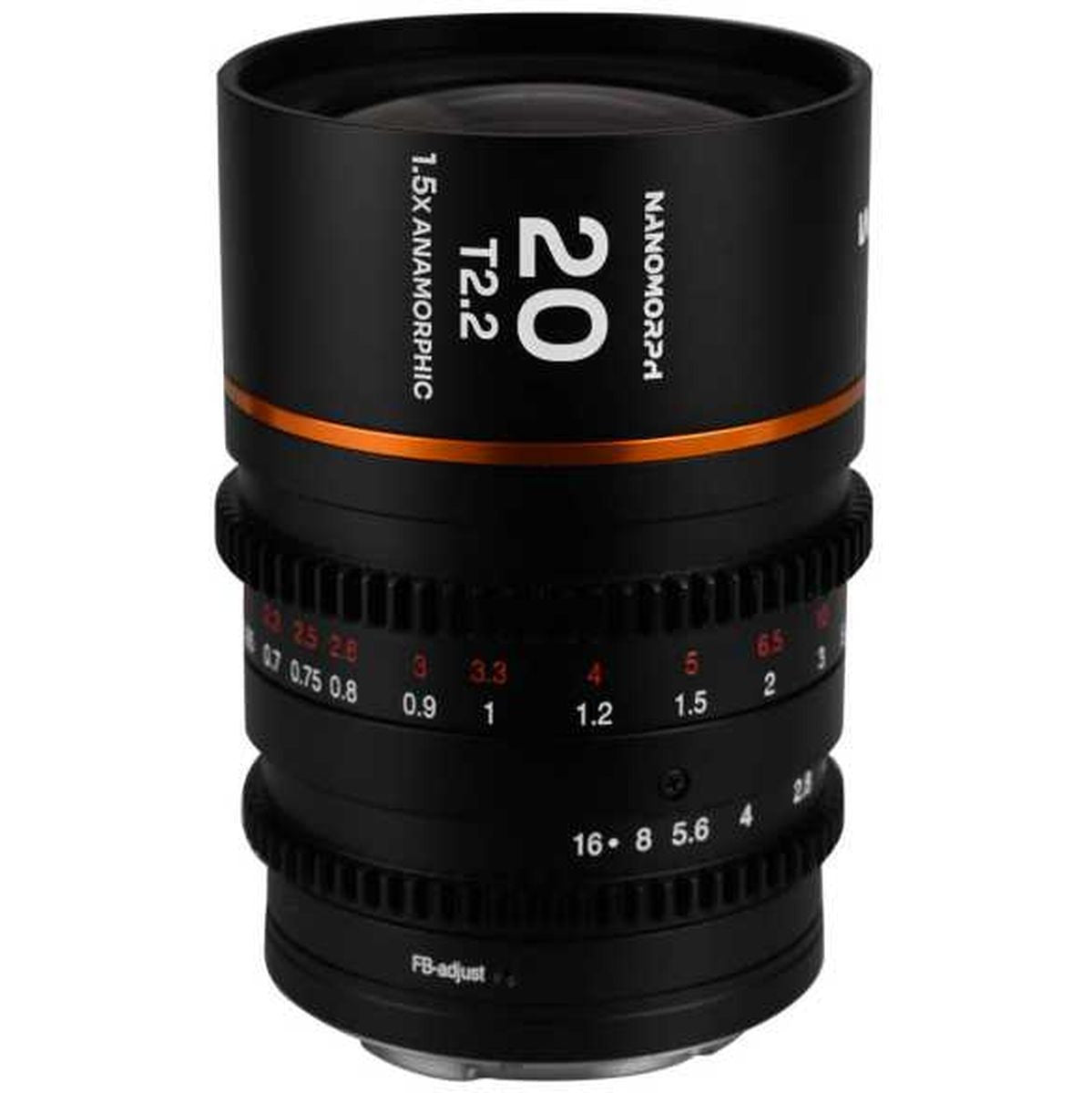 Laowa Nanomorph 20mm T2.2 1.5X MFT (Amber) MFT (Lao-20-MFT-A