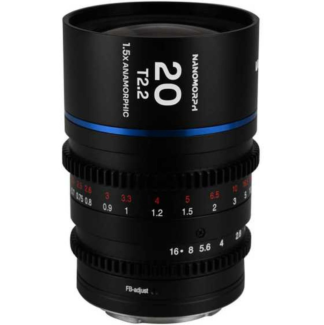 Laowa Nanomorph 20mm T2.2 1.5X MFT (Blue) MFT (Lao-20-MFT-B-