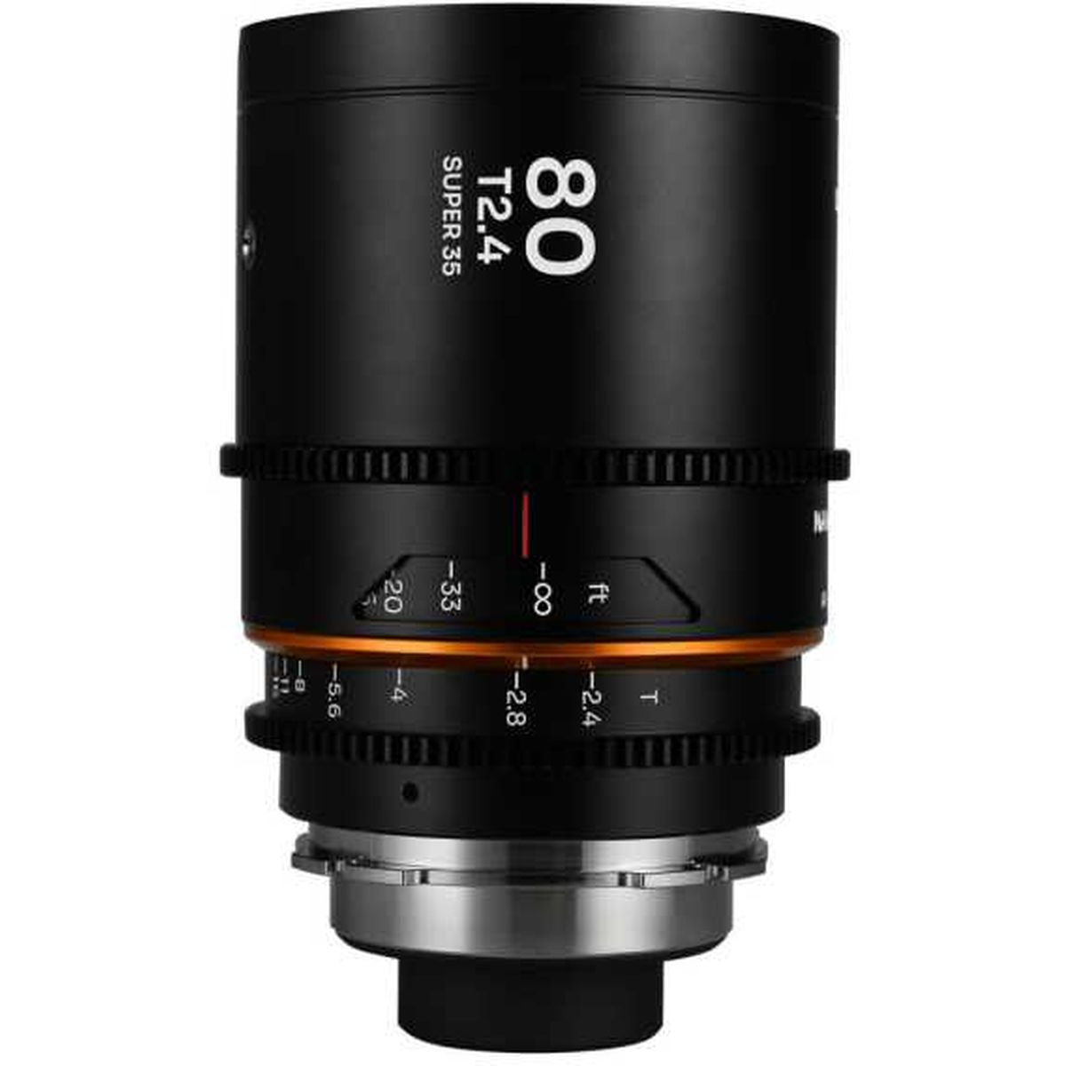 Laowa Nanomorph 80mm T2.4 1.5X S35 (Amber) PL-EF (Lao-80-PL-