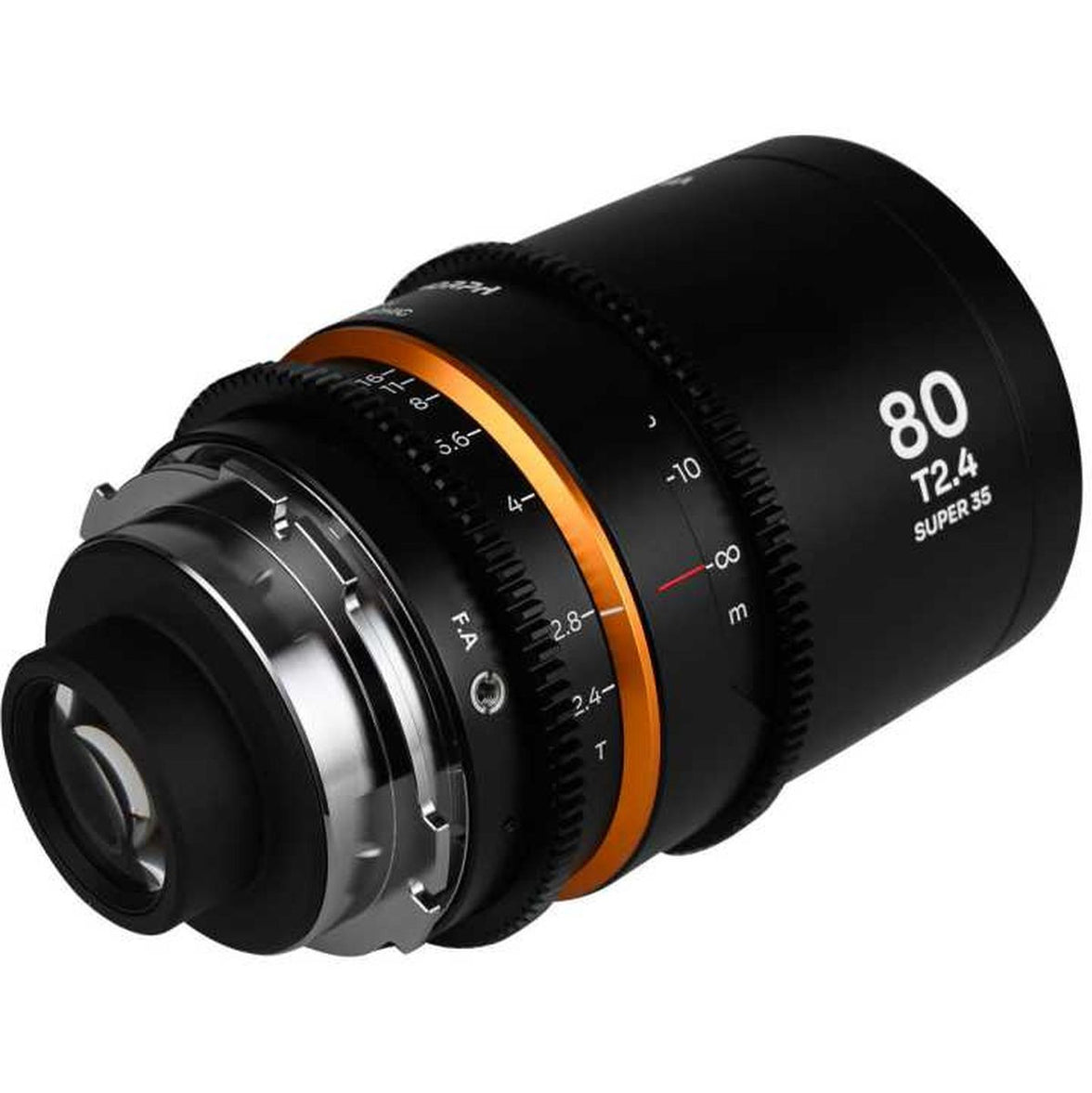 Laowa Nanomorph 80mm T2.4 1.5X S35 (Amber) PL-EF (Lao-80-PL-