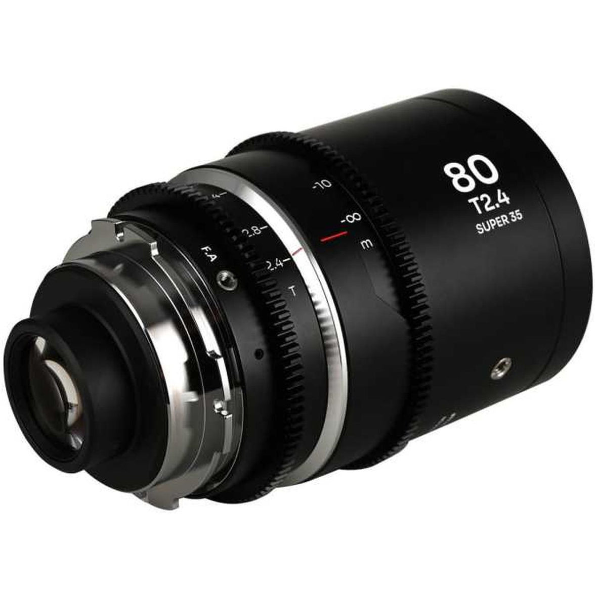 Laowa Nanomorph 80mm T2.4 1.5X S35 (Silver) PL-EF (Lao-80-PL
