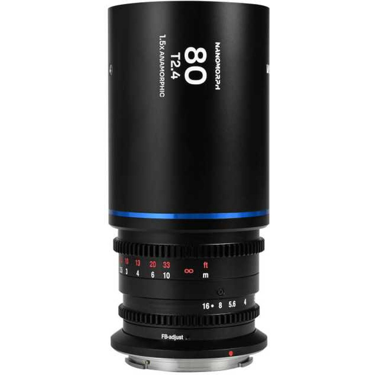Laowa Nanomorph 80mm T2.4 1.5X S35 (Blue) Canon RF (Lao-80-C