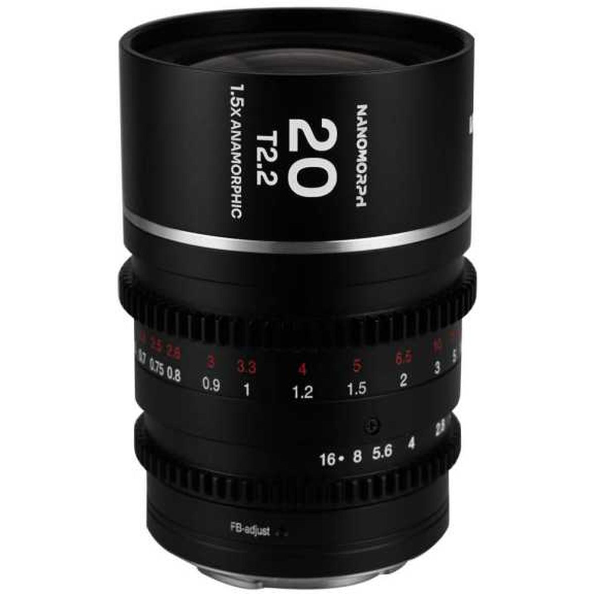 Laowa Nanomorph 20mm T2.2 1.5X MFT (Silver) MFT (Lao-20-MFT-