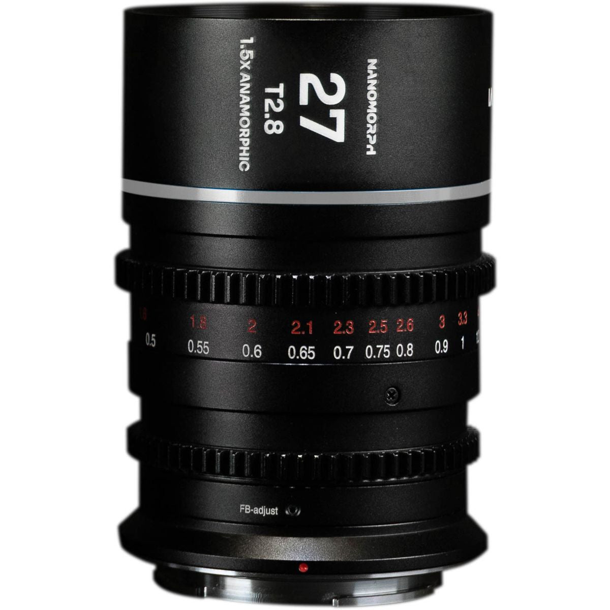 Laowa Nanomorph 27mm T2.8 1.5X S35 (Silver) (Cine) Fujifilm 